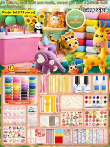 Non-toxic DIY Educational Toy Clay
