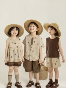 YOEHYAUL | Đầm Hở Ngực Thiết Kế Retro Thoáng Khí Có Quần Short A-Line