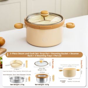 SHUEHO | Multifunctional Stainless Steel Steaming Pot