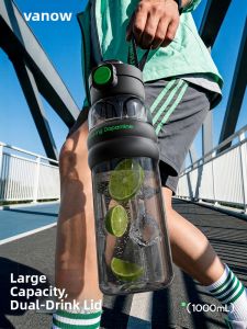 Vanow | Large Capacity Durable Water Bottle for Gym Sports