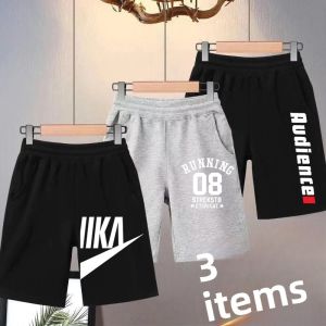 Boys Summer Thin Sporty Shorts Childrens Outerwear Pants Casual Cotton Polyester Material Breathable Comfortable mid Waist
