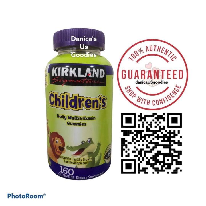 Kirkland Children Vitamins Gummies (160 Gummies) Lazada PH