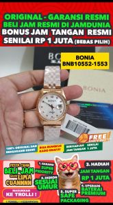 JAM BONIA ORIGINAL - BONIA BNB10552-1553 - DIAMOND - Men LA - Stainless Steel - Rose Gold - JAMDUNIA / JAM DUNIA JD18 # JAM TANGAN PRIA JAM PRIA JAM TANGAN ANTI AIR $ JAM TANGAN BONIA BNB10552 1553 BONIA BNB 10552 1553 BONIA BNB105521553