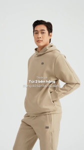 [MỚI - THU ĐÔNG 2025][TẶNG TẤT COTTON]Áo Hoodie nam thể thao Vital Active mềm mại thấm hút thoát mồ hôi nhanh hạn chế nhăn - Coolmate