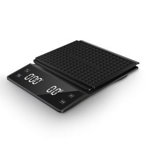 kebidumei | 3kg/0.1g Coffee Scale with Timer Kitchen Tools Digital Multifunction Weighing Scale Pour Over Drip Espresso Scale LCD Display