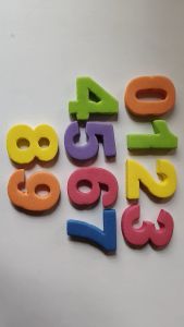 Meronce Spons Angka Mainan Edukasi Anak