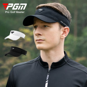 PGM MZ063 หมวกกอล์ฟหมวกชาวประมงหมวกกันแดดและแสงแดดปรับหมวกเชือกเอวเหงื่อพร้อมหมวกกันแดด
