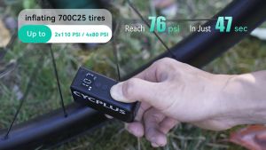 Cycplus AS2/AS2 Pro Max Tiny Bike Electric Air Pump Cube Mini Bicycle Tire Inflator Cycplus As2 Asus Zenfone Max Pro M2 - Lazada