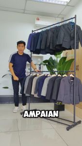 F&F:Tara Hanging rack 2 Layer/ampaian baju/clothes drying rack/clothes rack/penyidai baju/rak baju