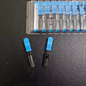 Fast connector SC UPC 1Pack ISI 10Pcs Fiber Optik konektor FTTH Fast Connector model Buaya / non buaya