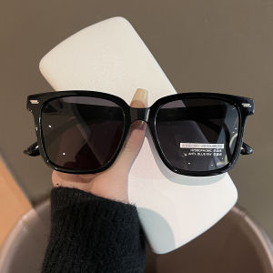 2024 New Style Polarized Sunglasses Large Frame Driving Men Women UV Protection Fashionable round Long Face Slimming Glasses