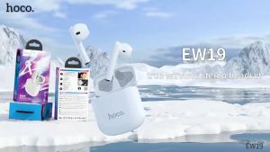 Tai nghe nhét tai Bluetooth HOCO EW19 Tích Hợp Mic Rảnh Tay Cho Android Thời Gian Sử Dụng 4H - BH chính hãng