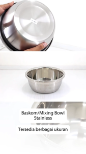 Mixing Bowl 20 cm RESTOMART Stainless (2611060)(F6)