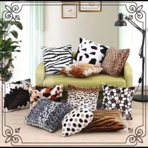 หมอนอิง หมอนอิงสวยๆ หมอนอิงโซฟา ลายขนสัตว์ หมอนหนุน ลายเสือ หมอนโรงเเรม ลายม้าลาย หมอนน่ารักๆ หมอนอิงพิงหลัง หมอนรองนั่ง