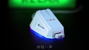 Cá Mập Tấn Công X11 Chuột Nhẹ PAW3311 Chuột Ba Chế Độ Bluetooth Không Dây Chơi Game Có Sạc RGB Đế