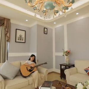 [Trả góp 0%] Đèn chùm ZUMAN 8 tay trang trí nội thất sang trọng hiện đại - kèm bóng LED chuyên dụng