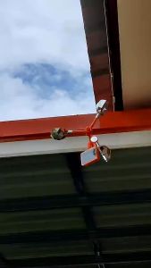 IP66พลังงานแสงอาทิต เครื่องไล่นก ปรับระดับเสียงได้ ไล่นกได้ไกล 300 เมตร อัลตราโซนิคขับไล่นก เสียง70ชนิด