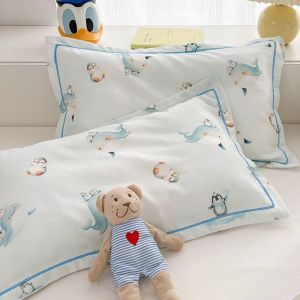 Áo Chăn Trẻ Em Bằng Cotton Nguyên Chất Lớp Kép 30x50 Áo Chăn Trẻ Em Chuyên Dụng 40x60 Áo Chăn Lông Cừu Bên Trong 2 Lớp Cotton Nguyên Chất
