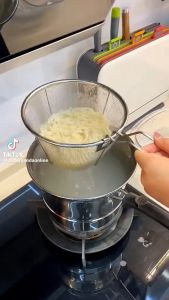 Connox 3in1 Multifunctional Stainless Steel Cooking Pot for Steaming and Frying with Filter and Non-stick Pan