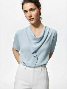 AMII | French Style Lightweight Blouse