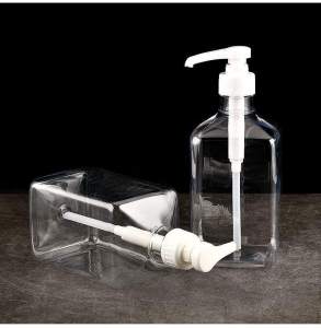 1600ML Sugar Pressure Bottle Plastic Fructose Squeeze Bottle Syrup Quantitative Pressure Head Bottle