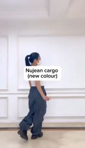 Celana Panjang Wanita Nujean Cargo: Desain Stylish & Tahan Lama