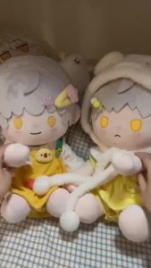 2025 New Yellow Duck Doll Clothing Set 40cm Sitting Doll Clothing Game Love and Deepspace Xavier Zayne Rafayel ralayo Sylus Caleb Appreciation Doll Clothing Plush Toy Gift