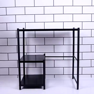 Heavy Duty Kitchen Organizer Rack Tank Holder Gas Rack Stove Double Burner Stand Metal