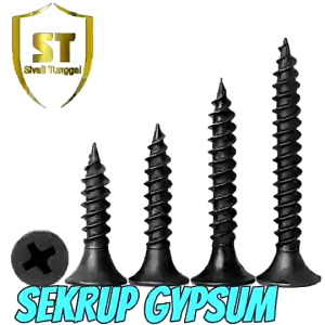 1 Kotak 900gr Sekrup Gypsum 2.5cm - 7.5cm Baut Sekrup Kayu Drywall Screw