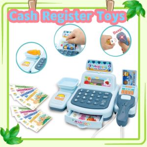 Multi Functional Simulation Cash Register Toy Home Appliances Series Childrens Passing Electric Toy