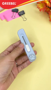 GREEBEL Mini Cutter MC-1002: Cutter Desain Unik & Kater untuk Anak Sekolah