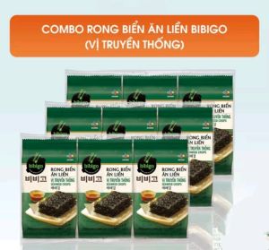 Rong biển ăn liền Hàn Quốc lốc 3 gói