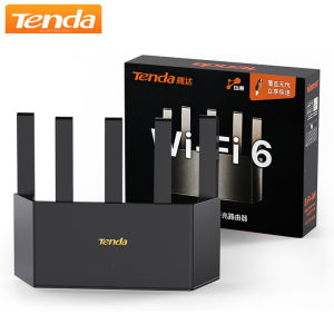 Tenda AX1500 WiFi 6 Router (AX2L Pro)- Smart Dual Band Gigabit WiFi Routers for Home Vertical Design with 4 GE Ports Long Rang
