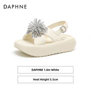 Daphne | Elevated Platform Sandals Women Vintage Style Dress Compatible