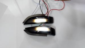 For Toyota Corolla Camry Prius Vios Yaris Venza Avalon Altis LED Dynamic Turn Signal Light Sequential Side Mirror Indicator