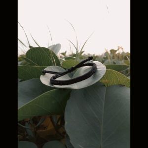 Ganyam Gelang Enigma Gelang Anyam Buatan Tangan Black Enigma