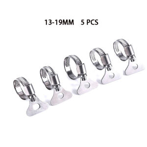 ZRDR | 5pcs/Stainless Steel Worm Drive Hose Clip Fuel Hose Water Hose Clip Fish Tank Hose Clip Home Faucet Garden Hose Clip