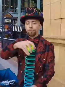 [SG Stock] Magic Plastic Rainbow Springs Coil Children Creative Birthday Gift