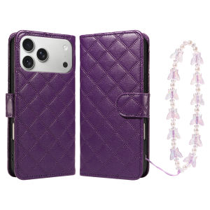 Leather Phone Case for Samsung Galaxy S25 S24 S23 S22 S21 S20 S10 S8 S9 Ultra Plus FE S26 Ultra with Wrist Strap Shockproof Case