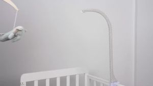 Wooden Elephant Arch Crib Mobile Plush Pendants 360 Degree Rotation Baby Rattle Toys Sensory Development Hanging Toys Gifts