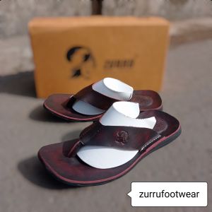 SANDAL JEPIT PRIA kulit