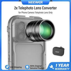 NEEWER 2X 240mm Converter for Phone Camera Telephoto Lens Only 200mm & 300mm Macro Lenses LS-79