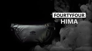 FOURTYFOUR HIMA - Tas Waistbag Pria Waterproof Anti Air Casual - Tas Pinggang Pria Waterproof
