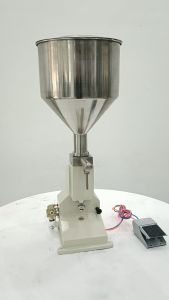 FILLING MACHINEE GOMESIN A-02 MESIN PENGISIAN CAIRAN/PASTE SEMI OTOMATIS GM-A-02 ORIGINAL