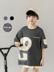 New Large Boys Animal Print Summer T-Shirt