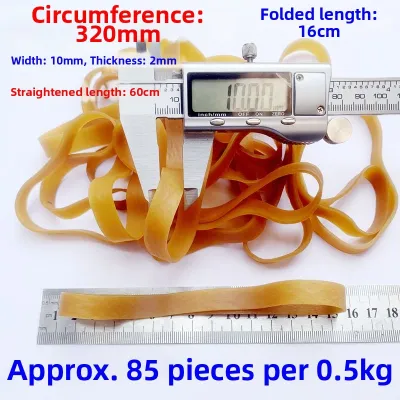 High Elasticity Durable Wide Rubber Band