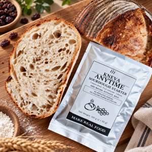 KNEVA ANYTIME Freeze-Dried Sourdough Starter | 100g (2 x 50g) | Add Water to Activate