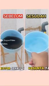 Filter Bag Penjernih Air Torn Saringan Air Kran dan Toren Filter Penjernih Air Keruh Kuning Berlumpur Berminyak