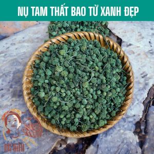 NỤ TAM THẤT BAO TỬ VIP XANH ĐẸP 500GR NỤ TAM THẤT HÀ GIANG NGUYÊN CHẤT KHÔ SẠCH GIÚP NGỦ NGON NGỪA MỠ MÁU TIỂU ĐƯỜNG HUYẾT ÁP