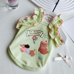 Hadassah | Lace Strap Summer Vest for Small Dogs